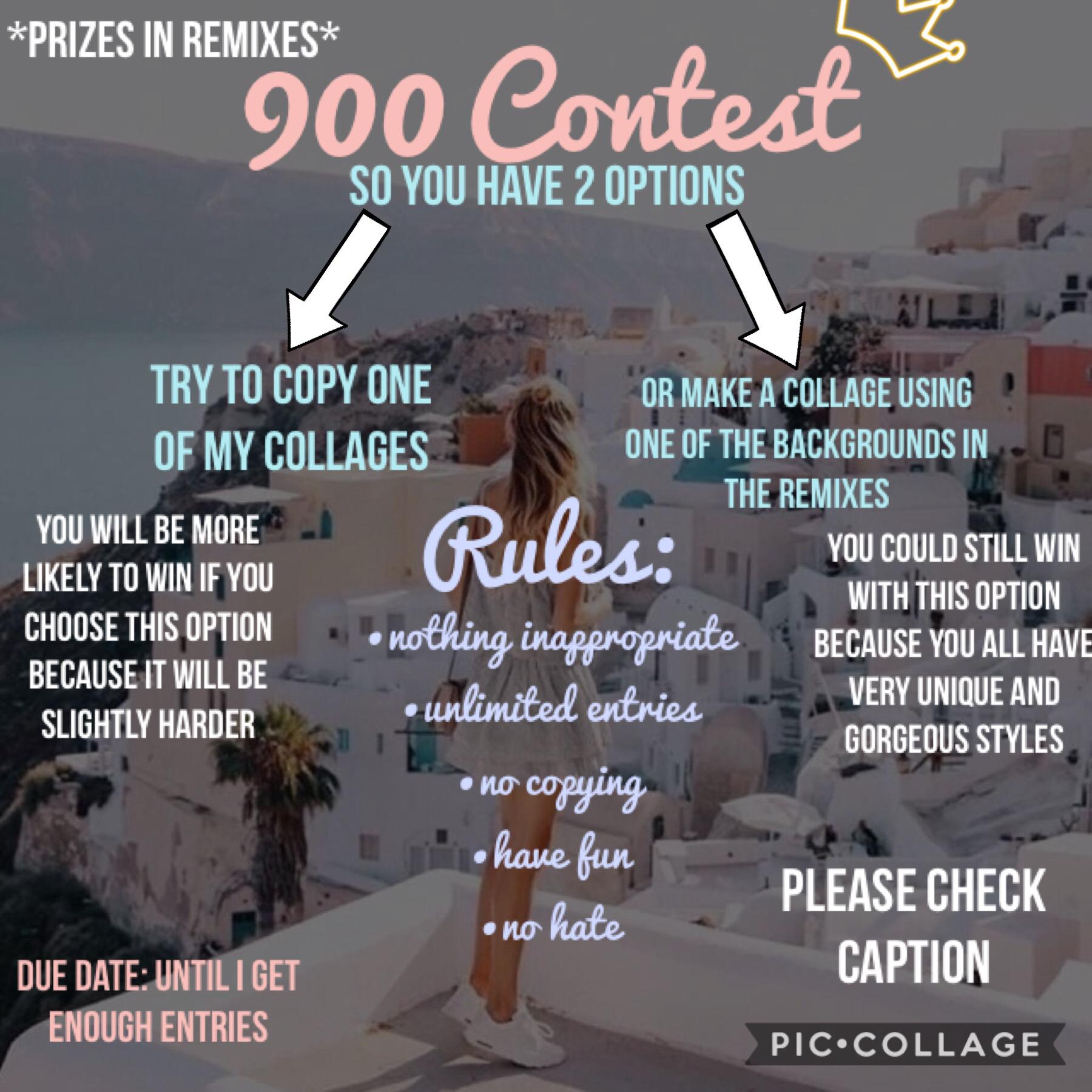 ~TAP FOR DETAILS~
Once again, prizes and backgrounds are in remixes. Sorry that this is so late and that it has an awful layout. Also, please comment if you have any further questions! Good Luck😊