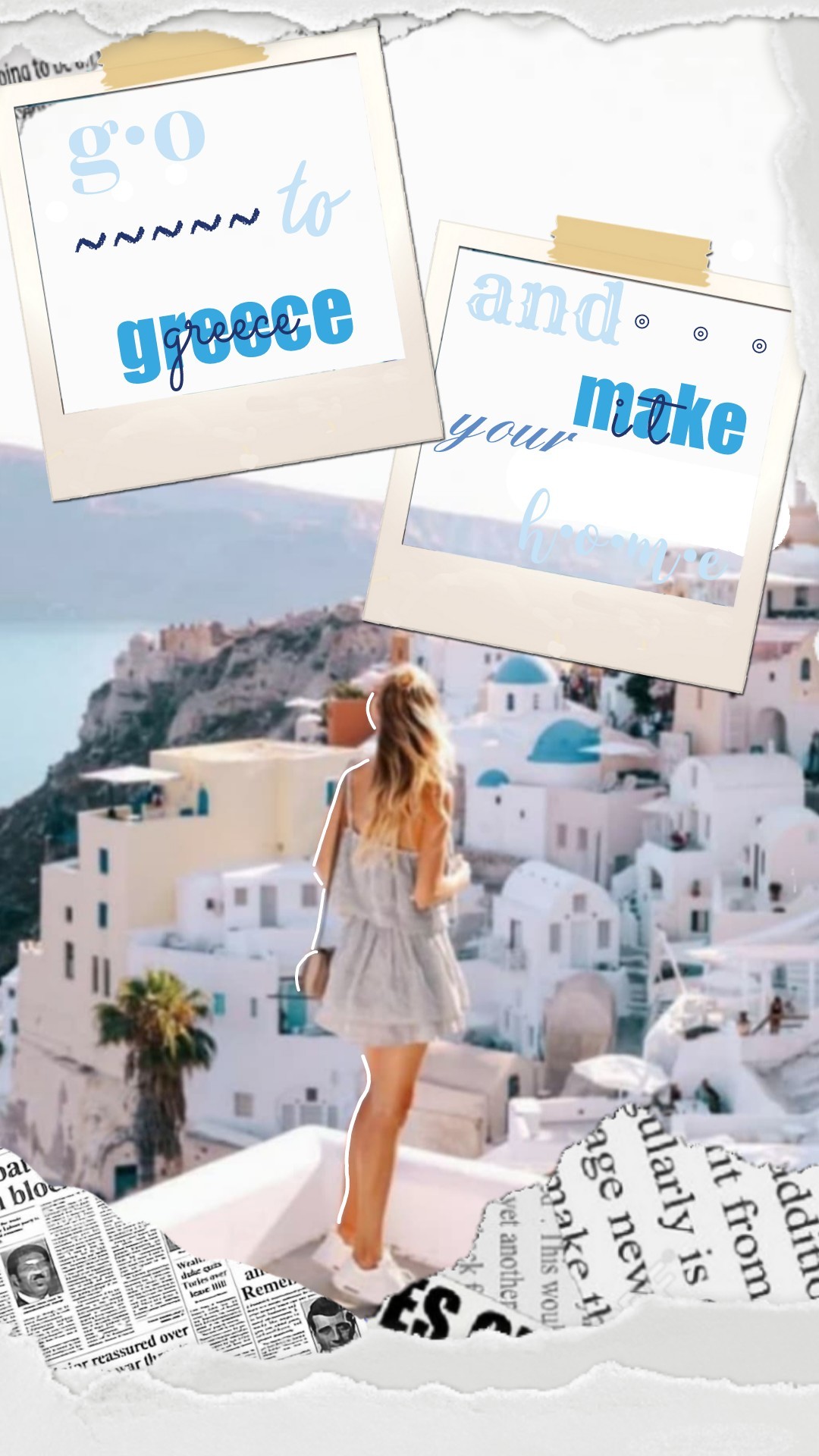 💙 my entry to wanderlustfantastic-s games. the theme is Greece :) 🌊