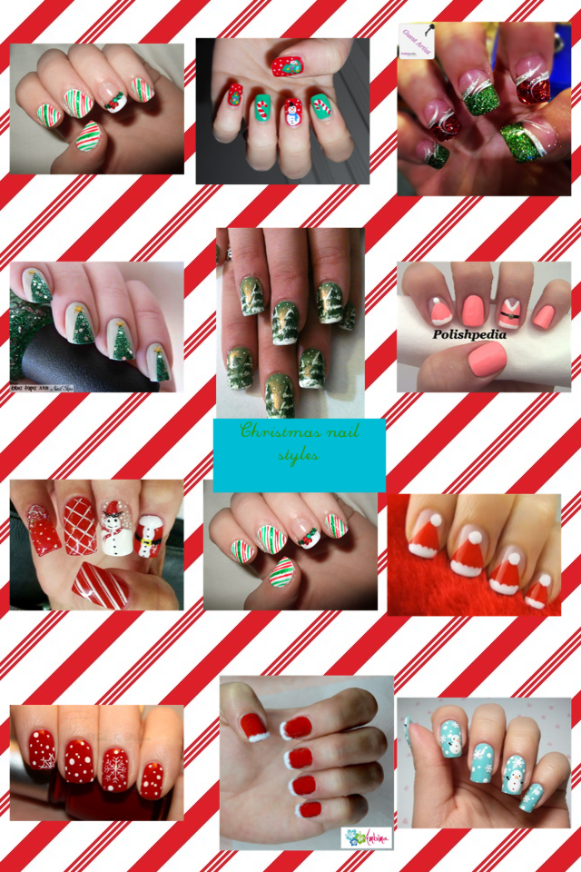 Christmas nail styles 
I hope you like the nails I have found try are really pretty I hope you like them to love you so much better than anything in the world in sept for my family and friends and you guy's 