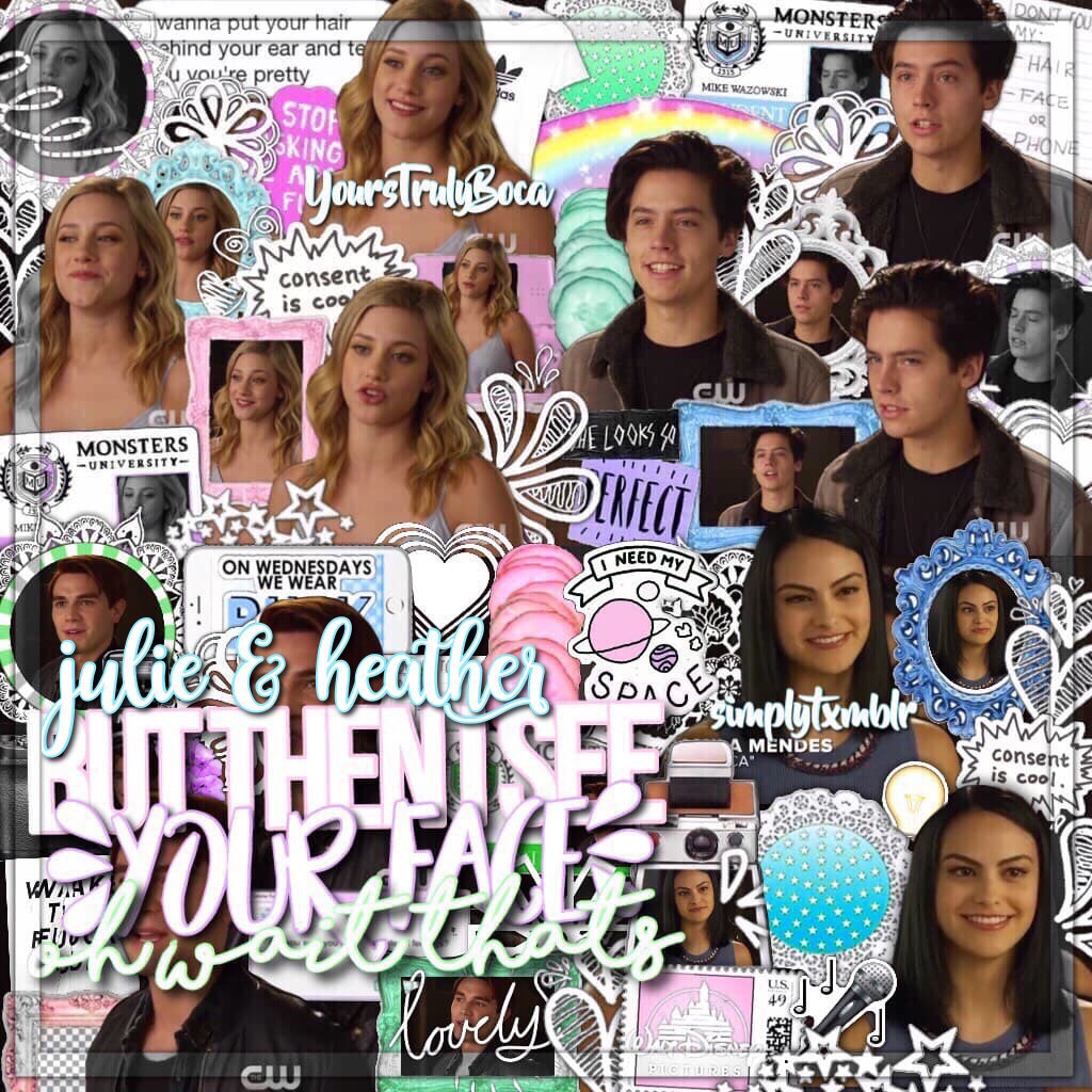 🐳TAP🐳
OMG 3K😱 thank you for every single follower I love you guys you are amazing❤️
Riverdale collab with Heather aka simplytxmblr she is amazing and one of the most tallented people on here, go follow her💞🌸 I love this edit and I hope you like it too💗
