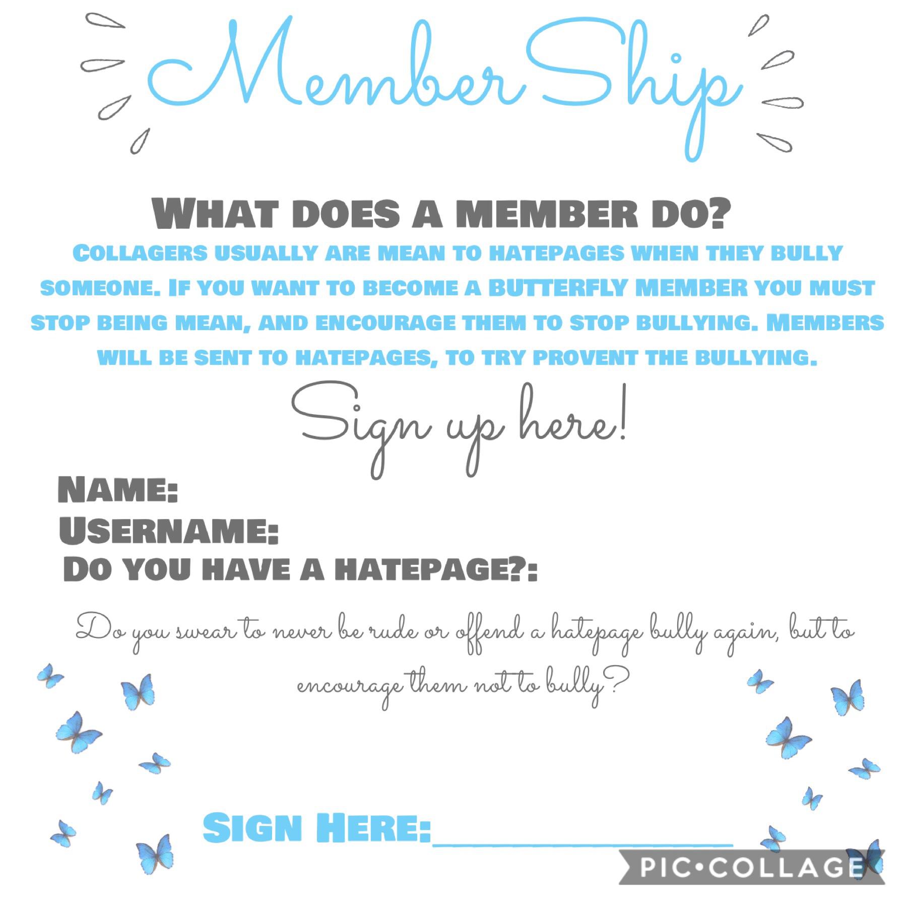 🦋 Membership 🦋