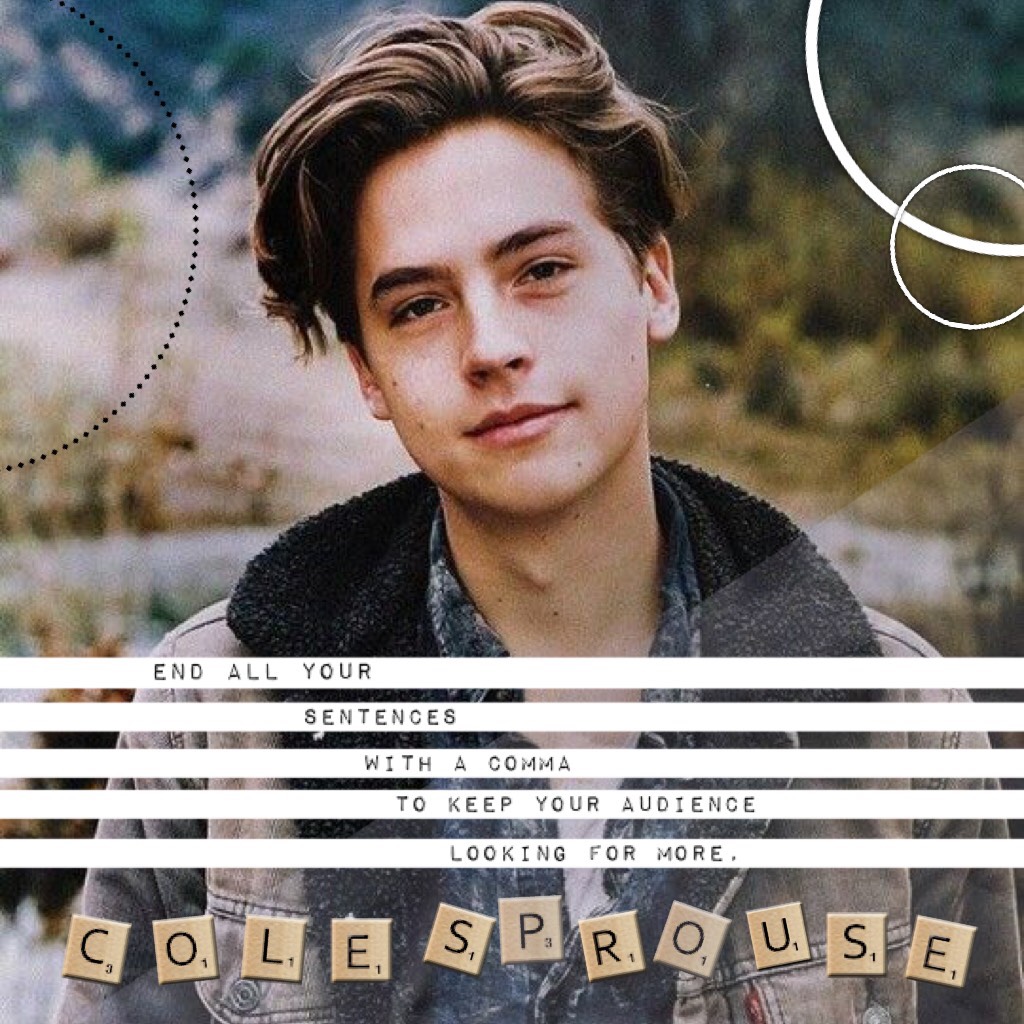 |:| Cole Sprouse |:|