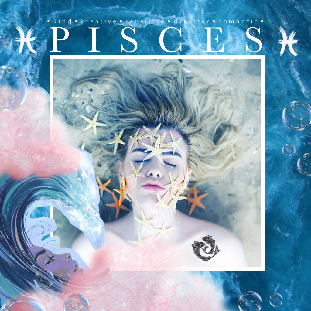 12) Pisces // February 19 - March 20 // water sign // see comments for Pisces celebrities // I'm a Pisces😊🌸