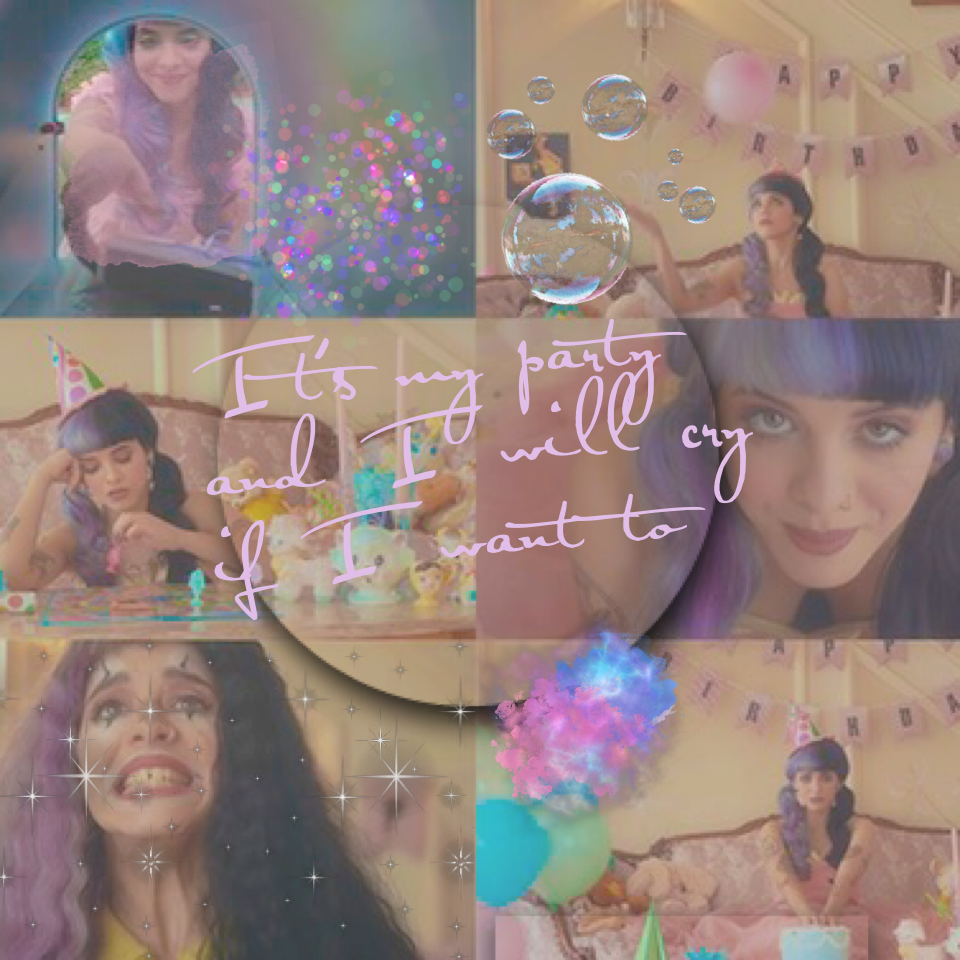 Small edit of Melanie Martinez not the best but I was bored I luv her songs I'm laughing I'm crying it feels like I'm dying :D