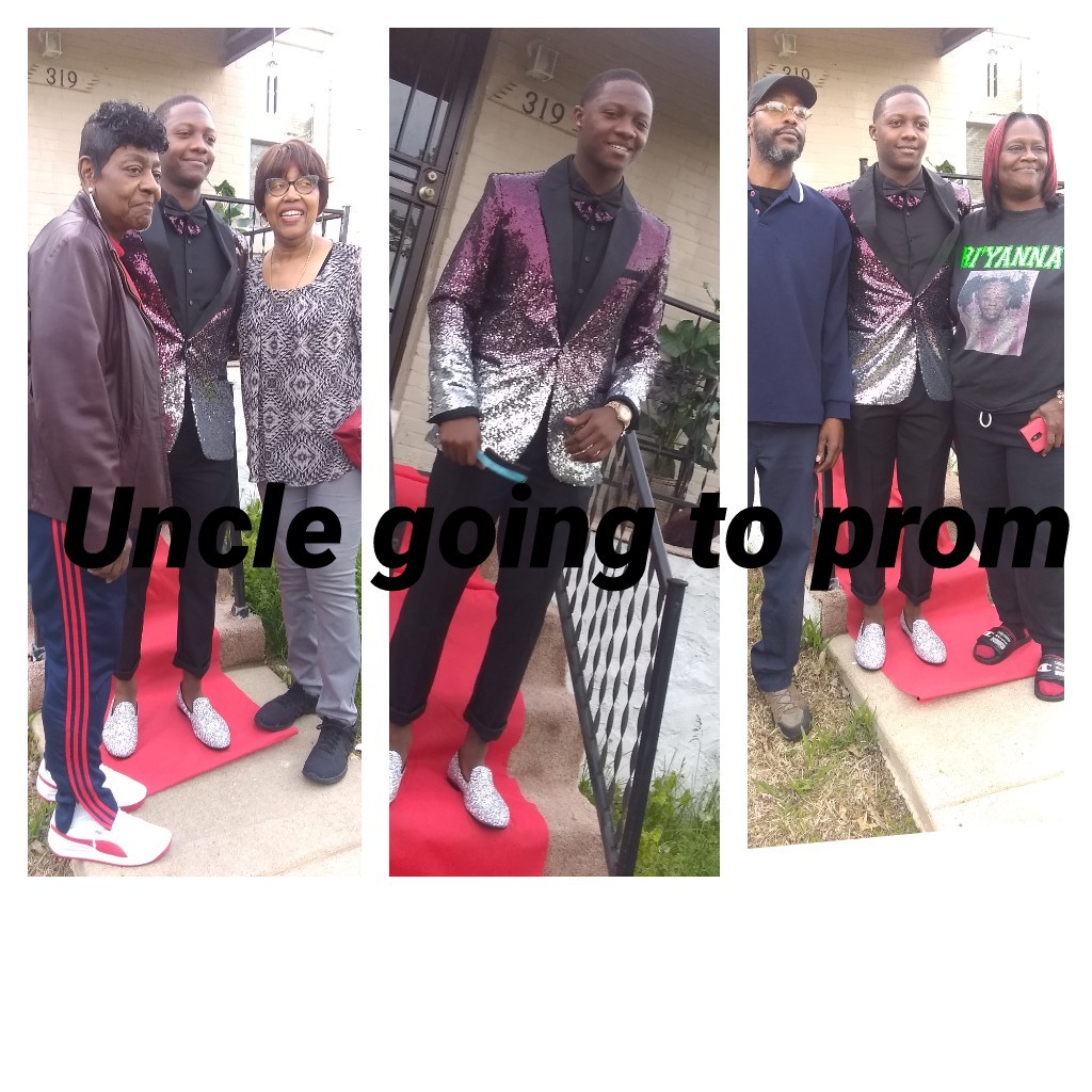 Uncle going to prom 😍😍