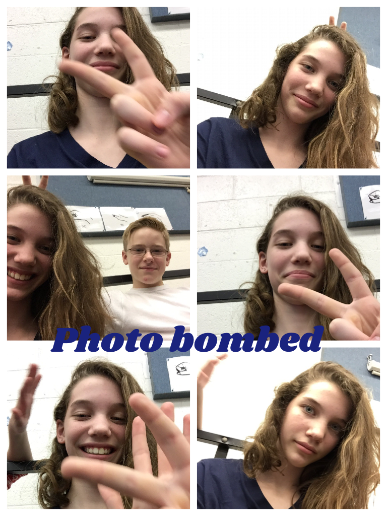 Photo bombed
