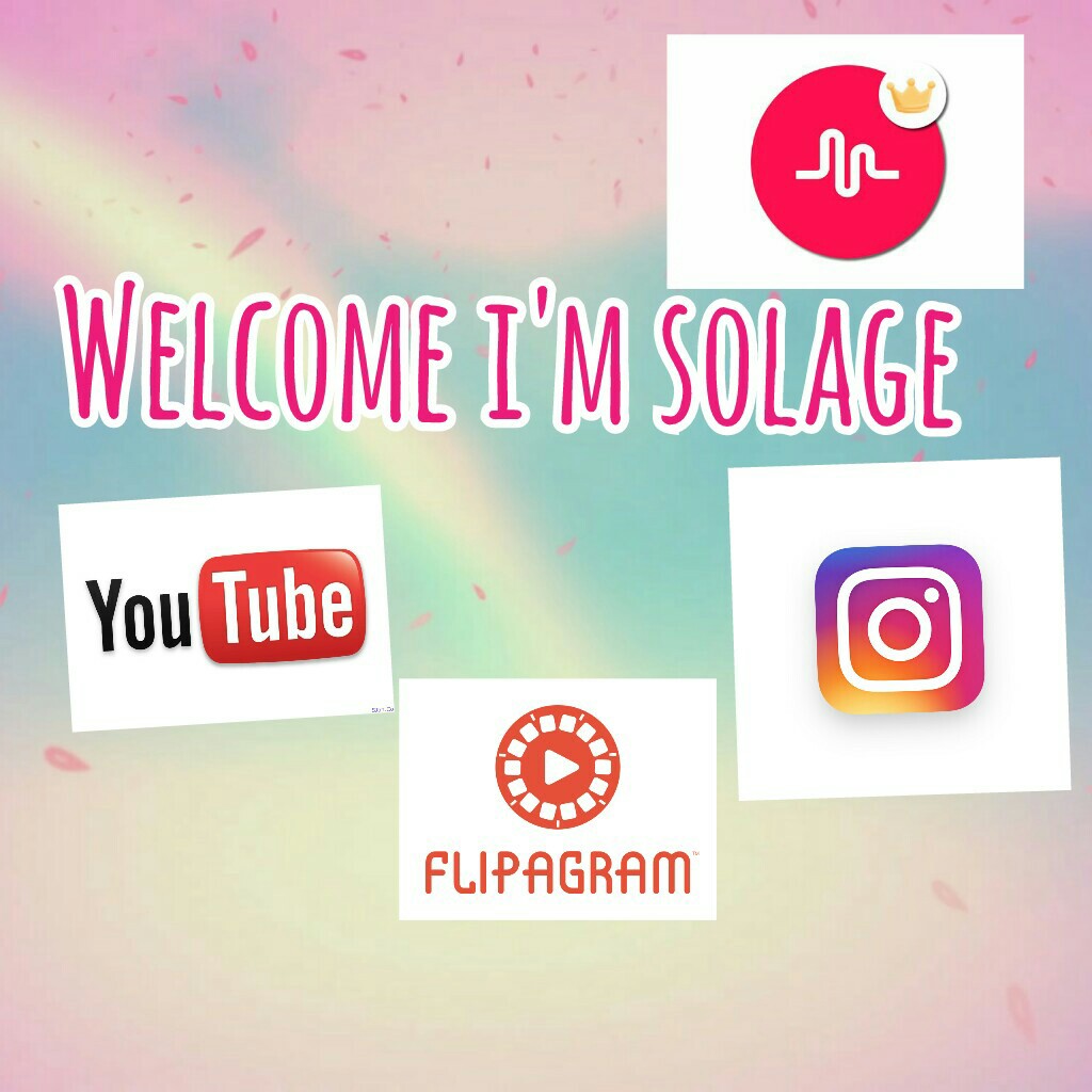 please follow me in all these things i'm the real solage