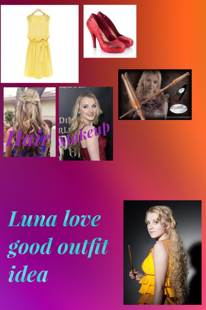 Luna love good outfit idea part of the character outfits ideas series season 2 Harry Potter character outfits ideas 