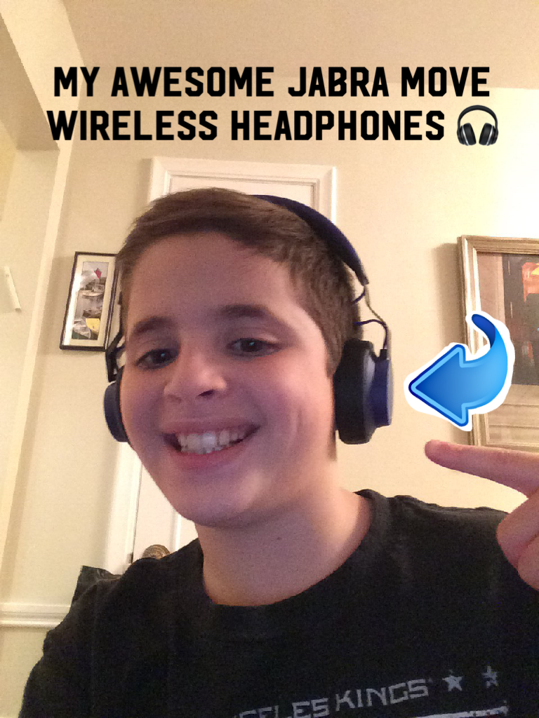 My awesome jabra move wireless headphones 🎧 