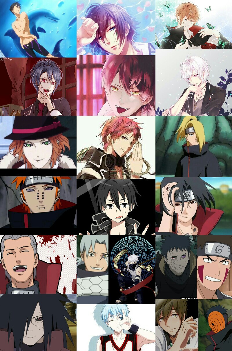 I got bored, so here are some hot anime guys XD