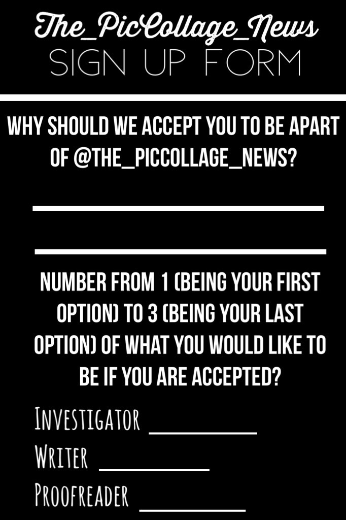 The_PicCollage_News Sign Up Form