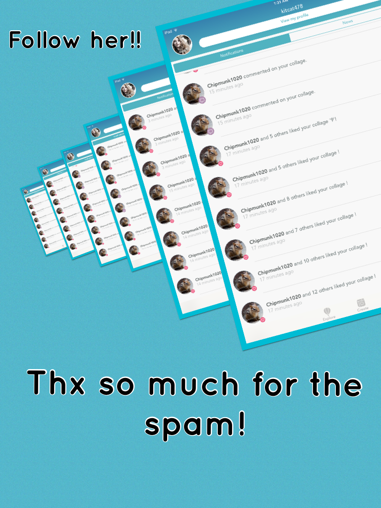 Thx so much for the spam!