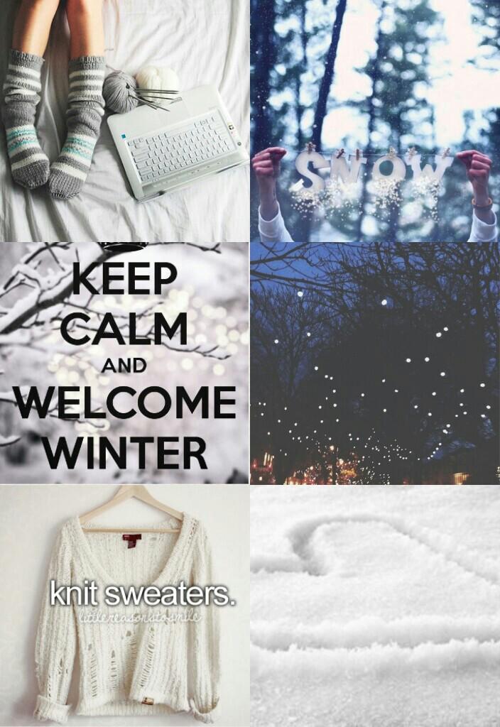 Welcome Winter ^_^

#snow #winter #sweater #knit 