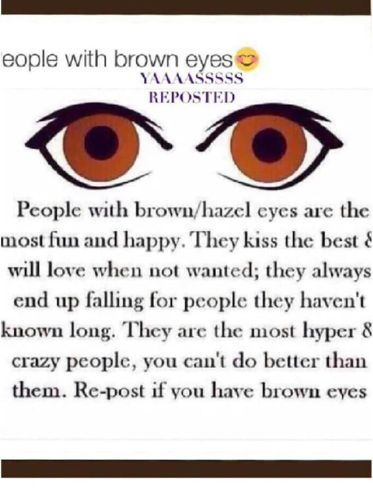 Brown Eyes Rule