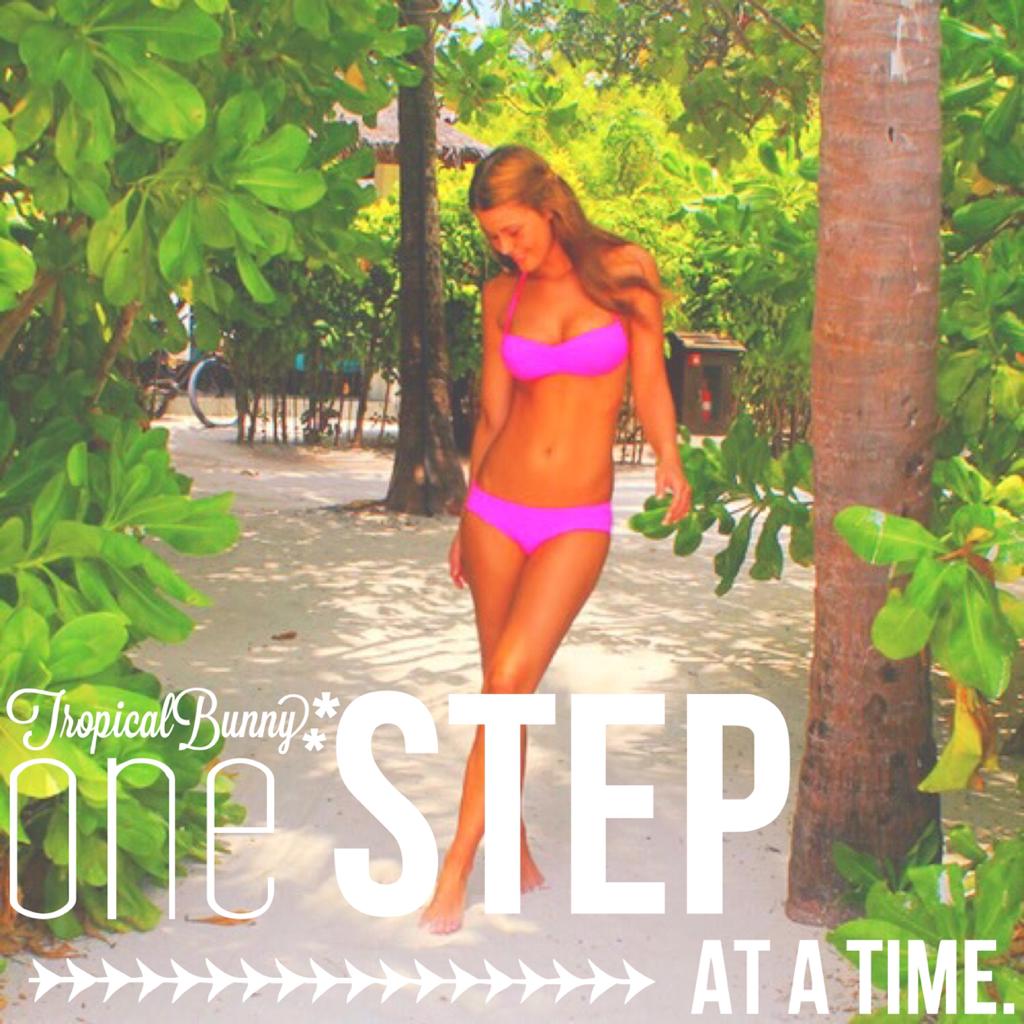 One step at a time!! 👣