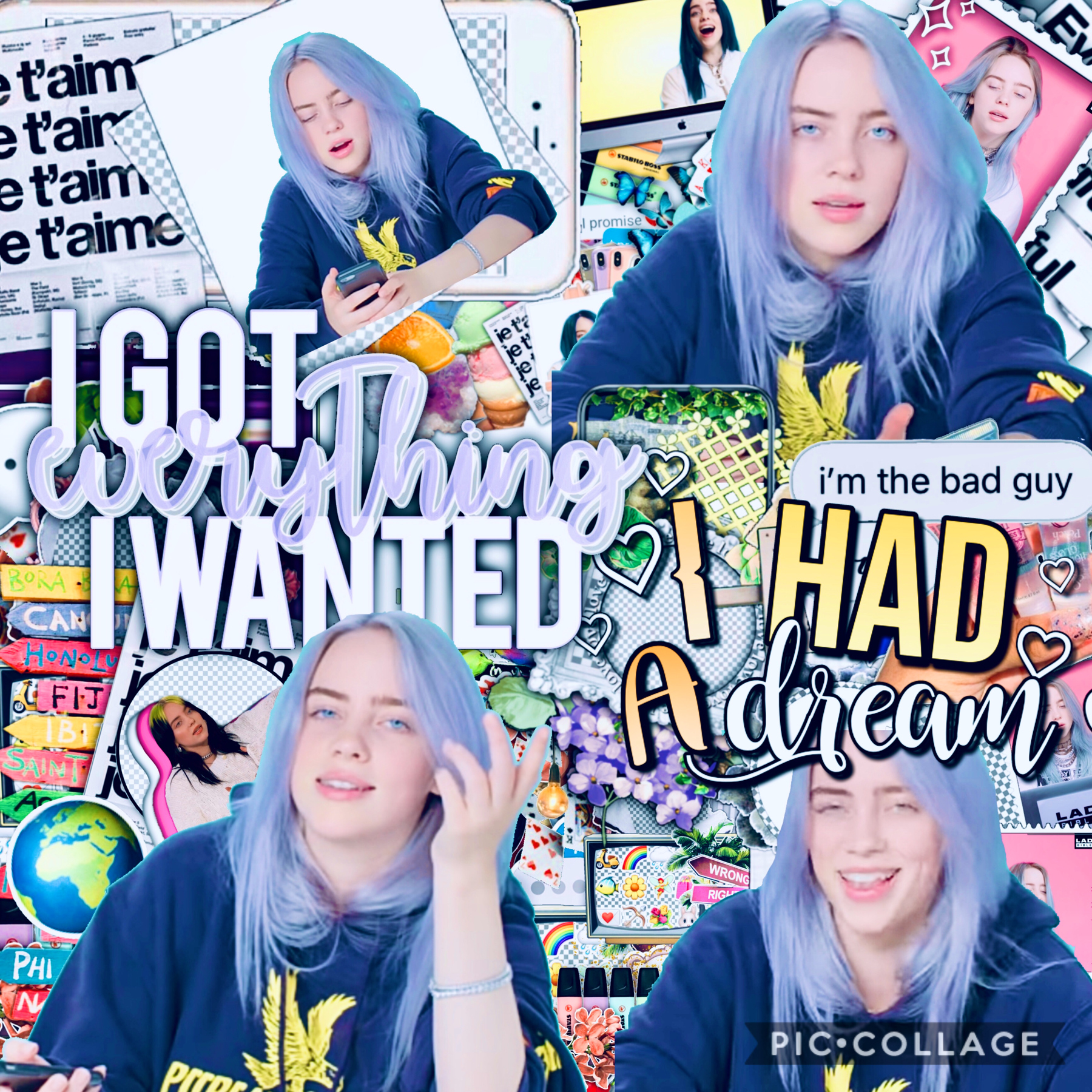 💗🌻 TAP 🌻💗
Ahhh guys I’m super proud of this 🤩🤩 Check the remixes like I can’t believe the progress from my last Billie edit I’m proud of myself guys 🥺🥺