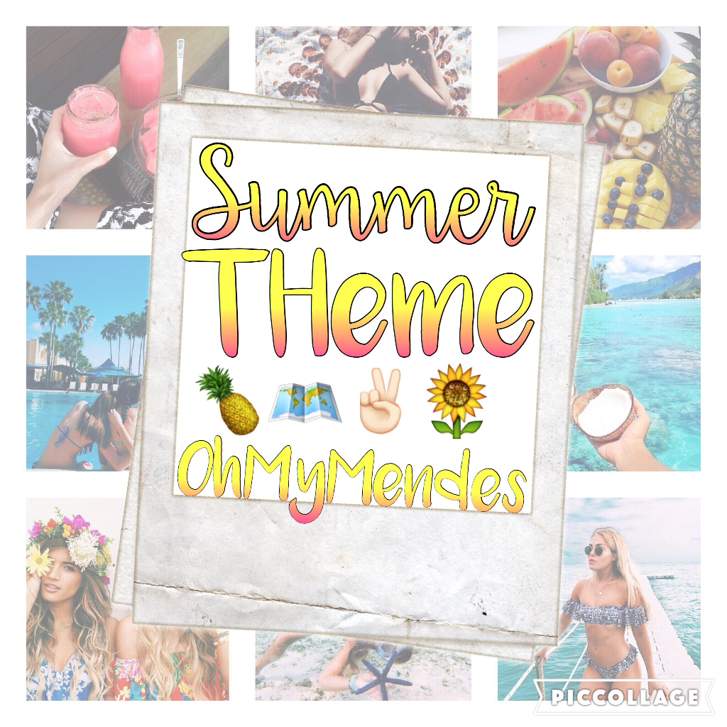 💦New theme💦
It's not even summer in Australia,it's winter,but yeah I like this theme...shoutout to xxWonderfilledxx💞go follow✌🏻️💦😉🌏😂👋🏼🌻👻💙❤️