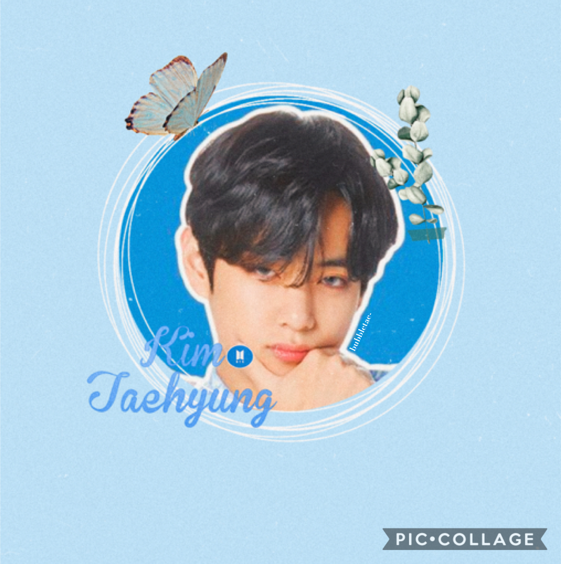 🦋
i made another one since i rlly like the other one! 😁

borahae 💜