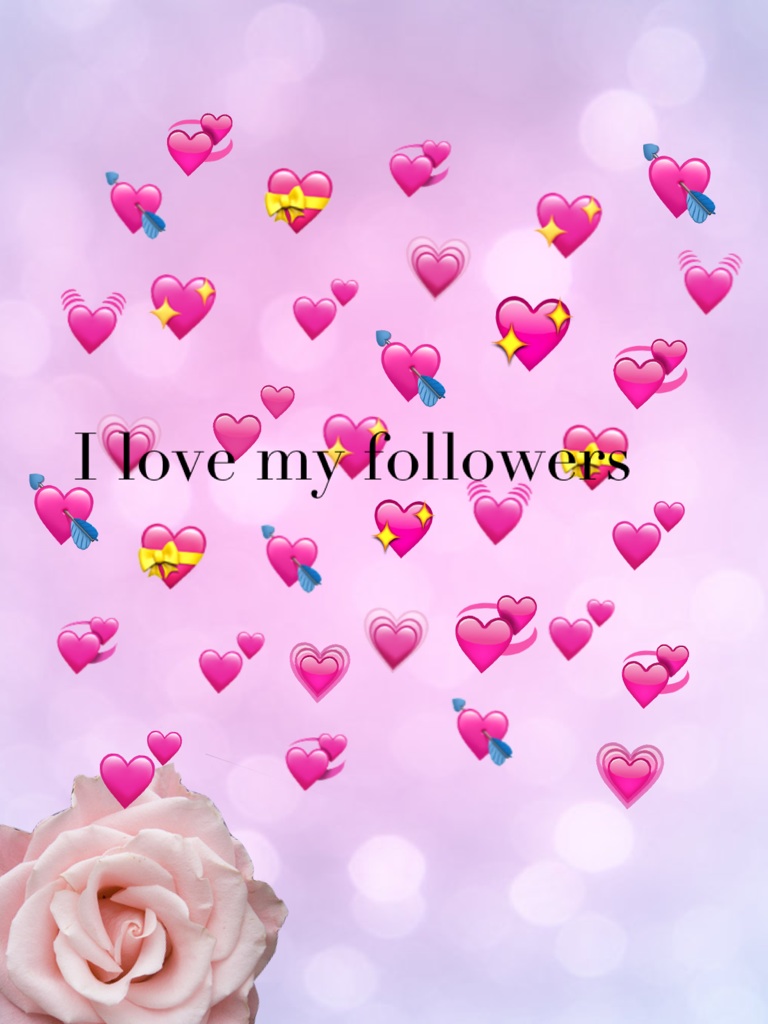 I love my followers
