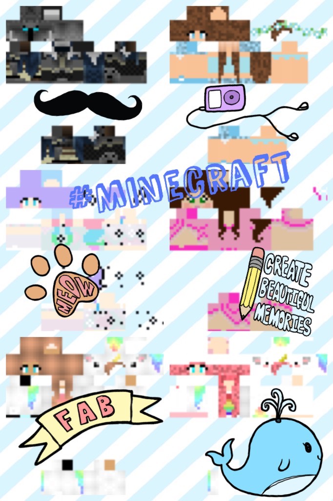 #Minecraft #piccollage
#so awesome !!