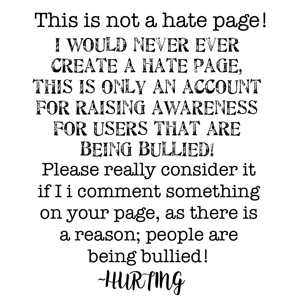 This is not a hate page!