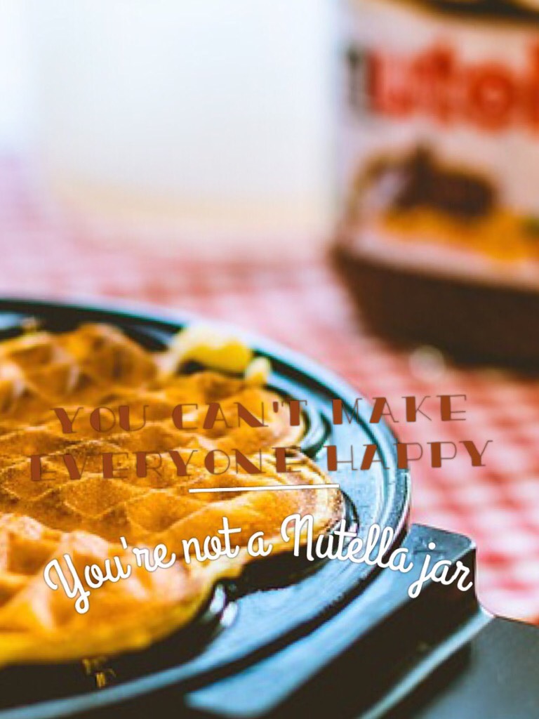 Yum 😋 Nutella 