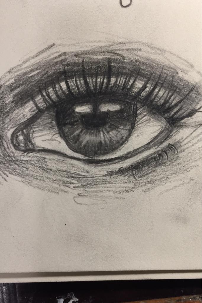 A random eye sketch

