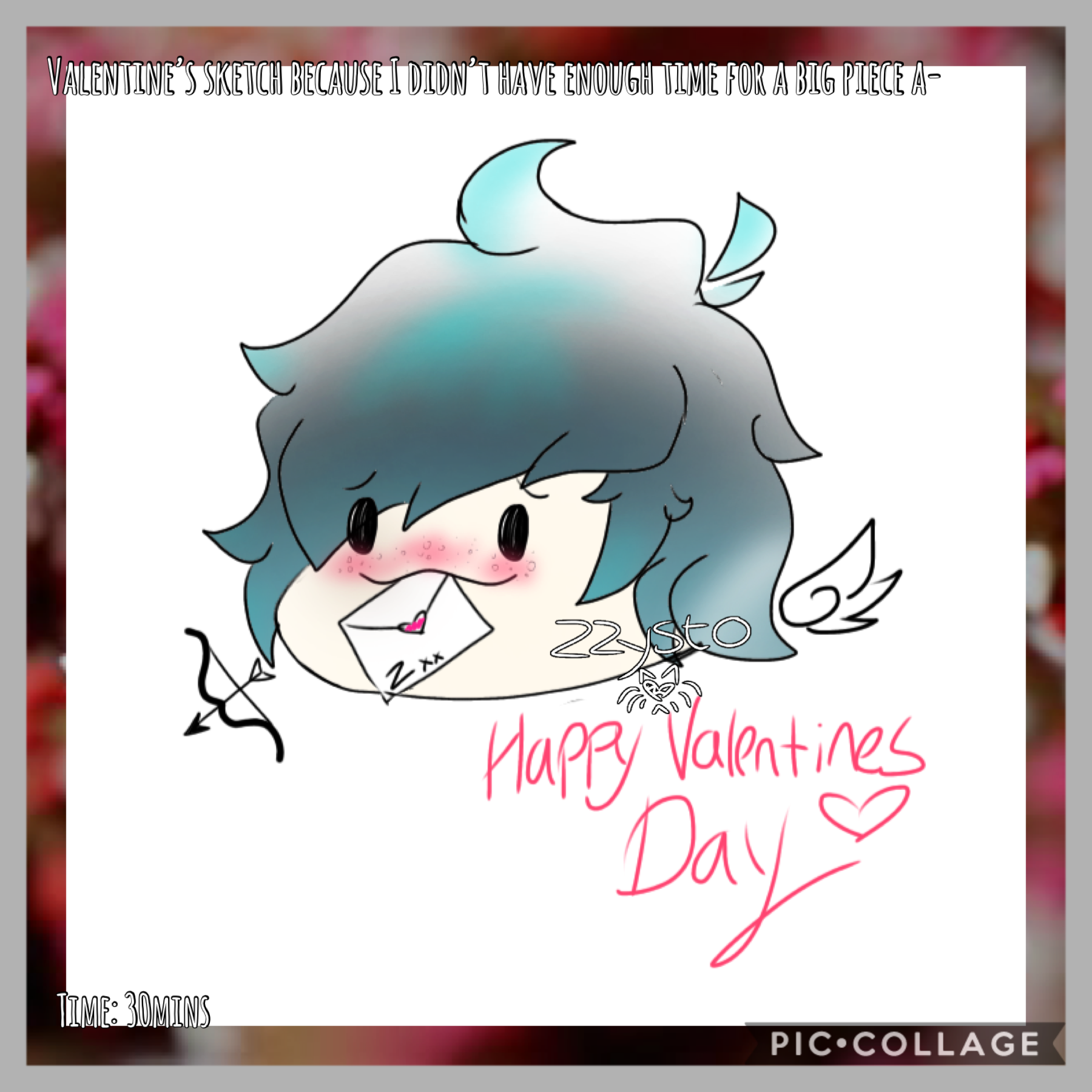 💞💕Tap💕💞
we all know who that letter is for (it’s not Zysto)~
Happy Valentine’s Day..!
I hope you all have a good day with one’s you love, whether it’s partners, family or friends. If not, then know that I and my ocs all love y’all so so much and mean so m