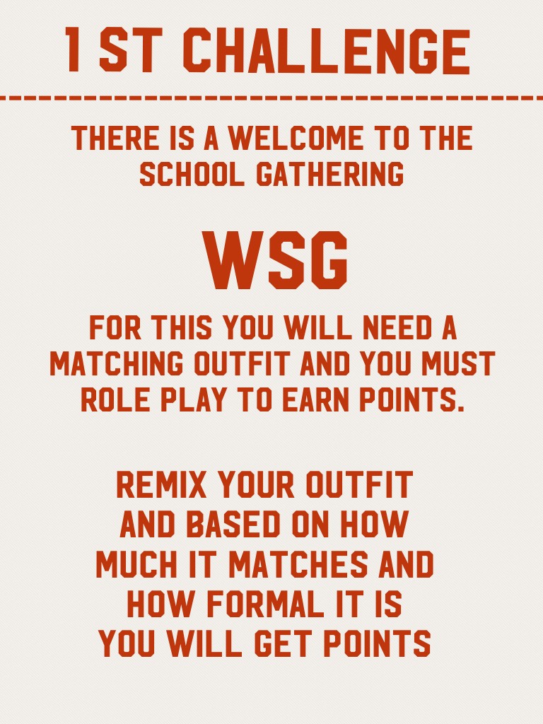Wsg!!! The ball room will be set up very soon and you will role play there   Please remix your outfit!!