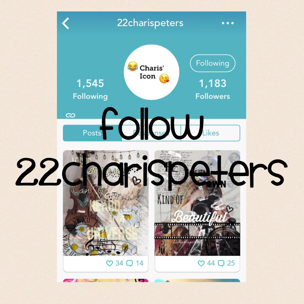 Follow 22charispeters