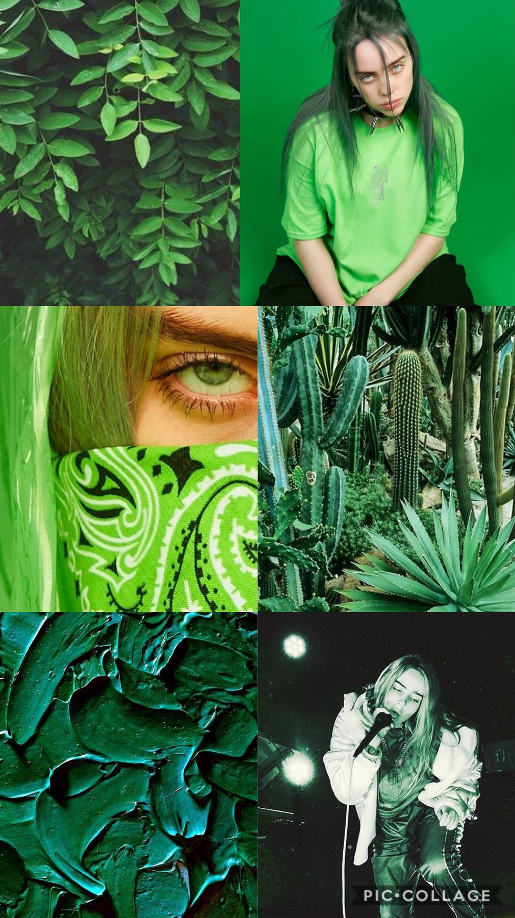 Green Eilish #BillieEilish #BillieFreakingEilish #Billie #Eilish #green