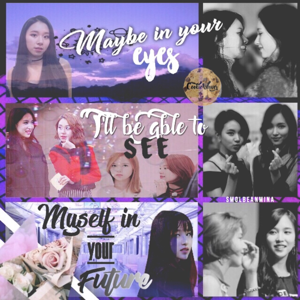 • MICHAENG!! 💜 (tap) •
So if any of you out there are Onces. You'll know what ship this is. Check out my Stan account on Twitter @SmolBeanMina