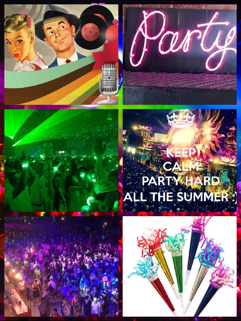 Check out my party collage. Keep warm on the winter nights!