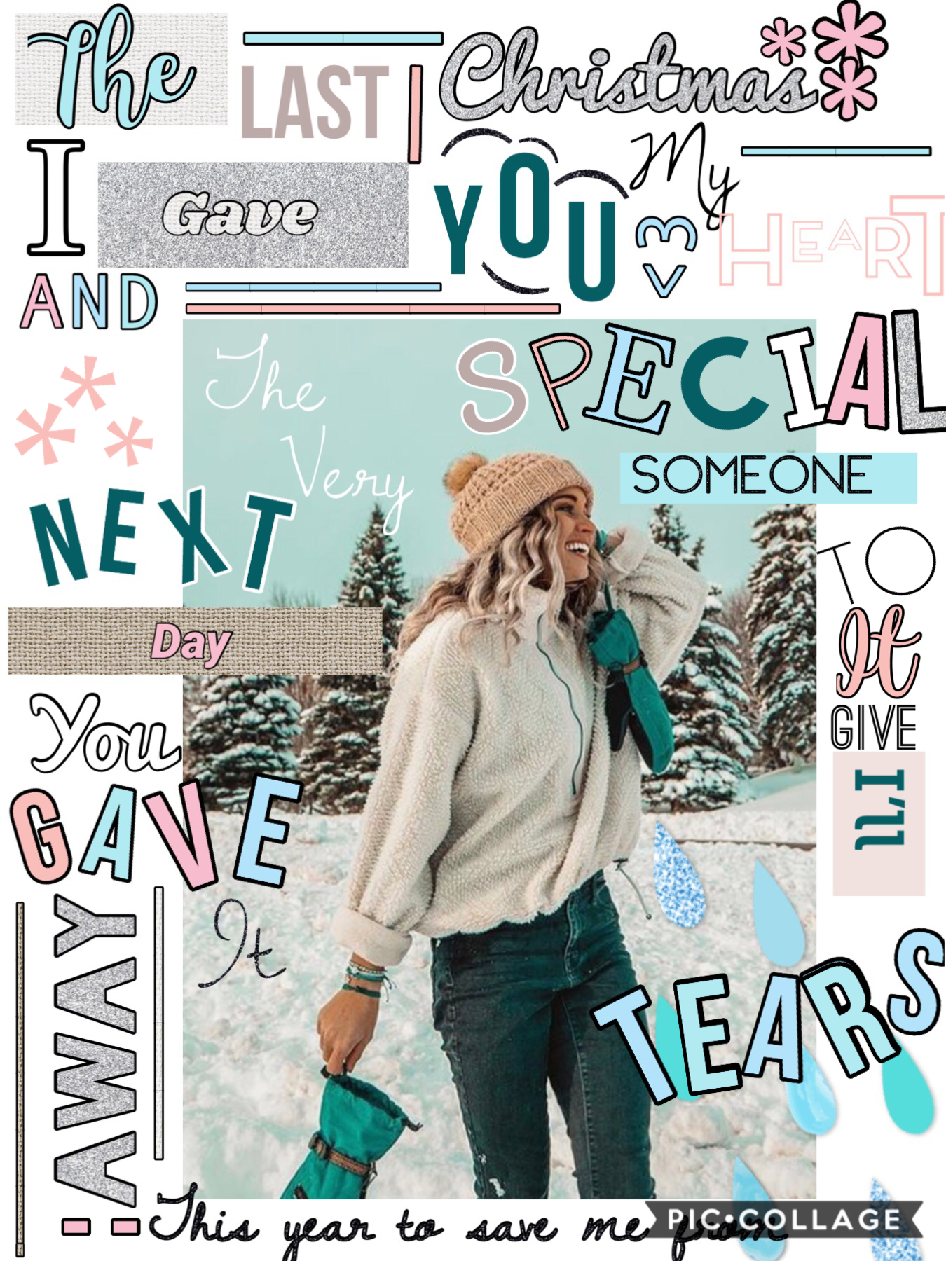 🎄Merry Christmas🎄
Almost Christmas! And I’ve finally gotten round to making my first Christmas themed collage of the year, Yay! Also this is an entry to PicCollage’s last challenge of 2019☺️💕