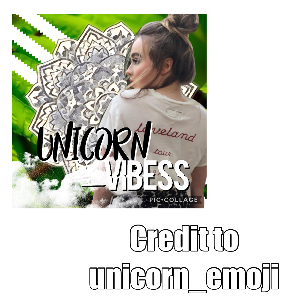 Credit to unicorn_emoji