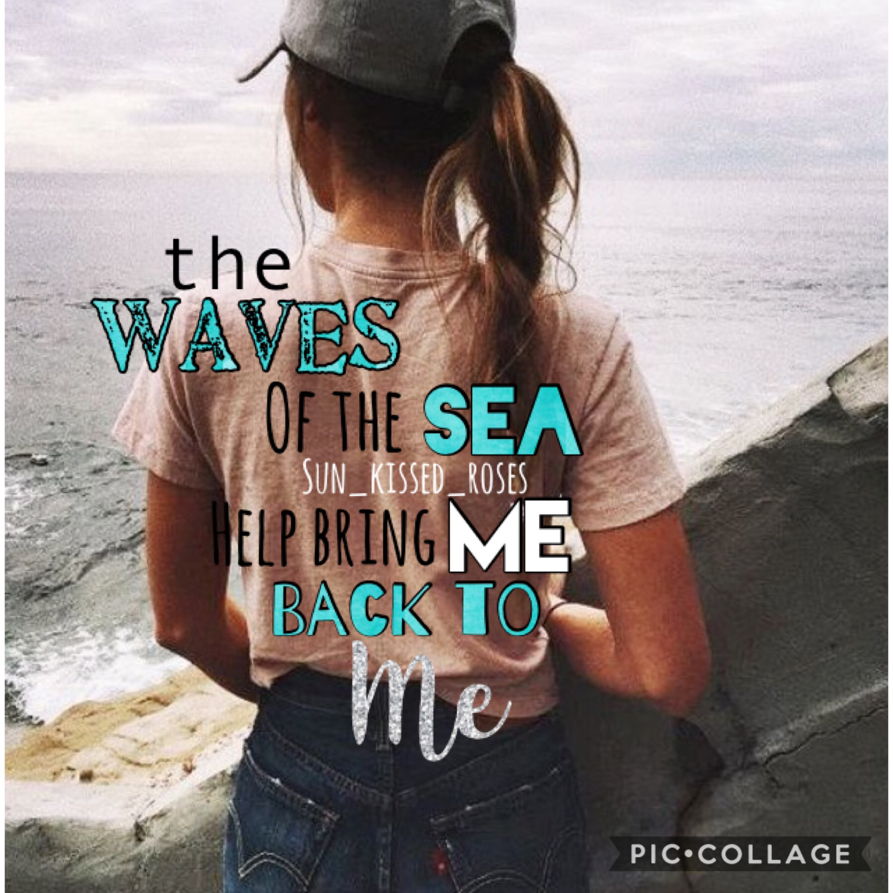 The waves of the sea help bring me back to me