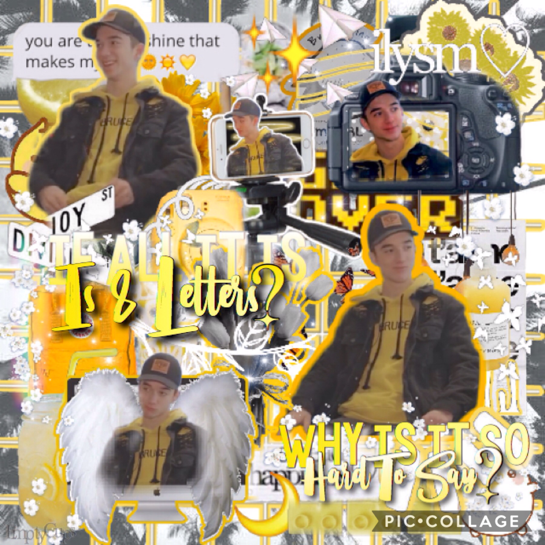 8 Letters? ✨ Click
Finally decided to make a WDW edit for
@limelightforlife @queenfashion121
-Please tell me what celeb to do next!-
Song OTC: 8 Letters
Artist(s): Why Don't We