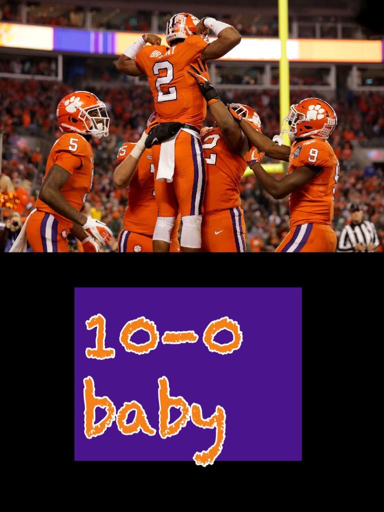10-0 baby go tigers
