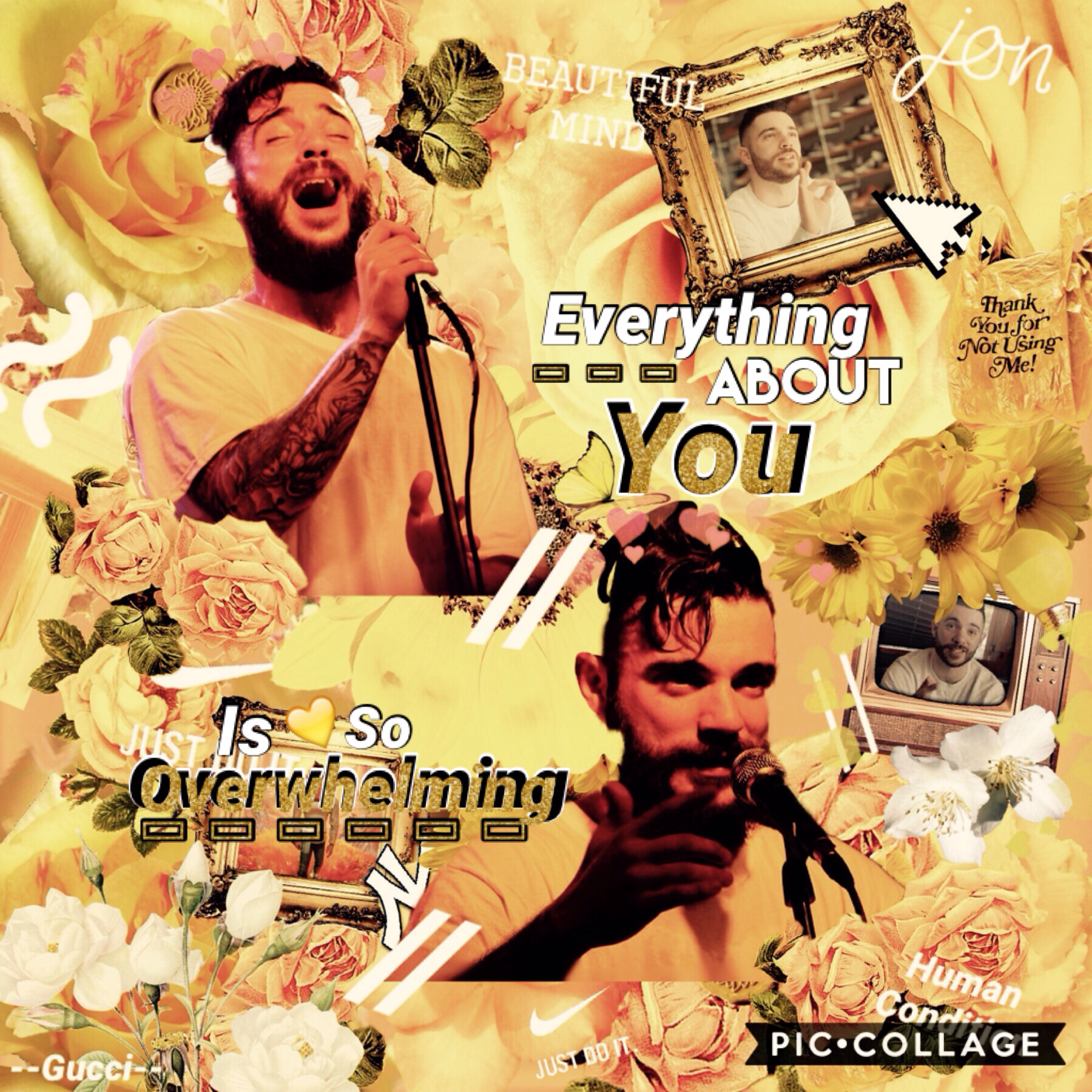 Tap
Randomly found this while looking through my edits. I remember taking hours to do this with only PC. I absolutely love Jon Bellion and I wonder why I never posted this.
{Have a great day y'all}