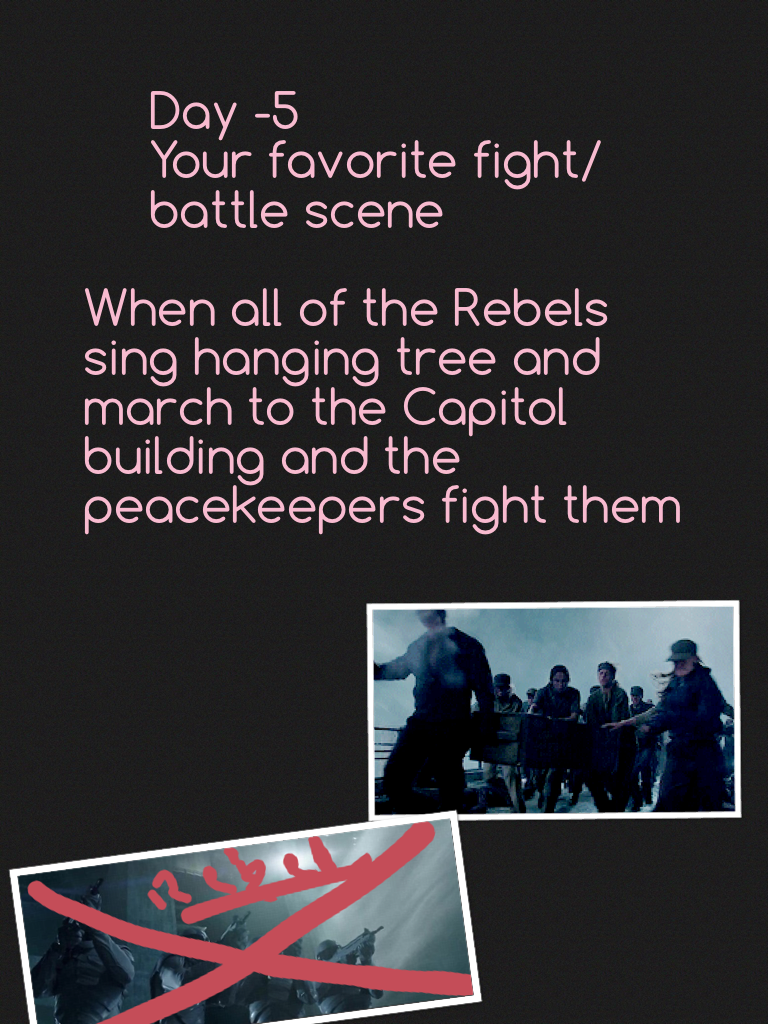Sorry for the bad handwriting but it says rebels