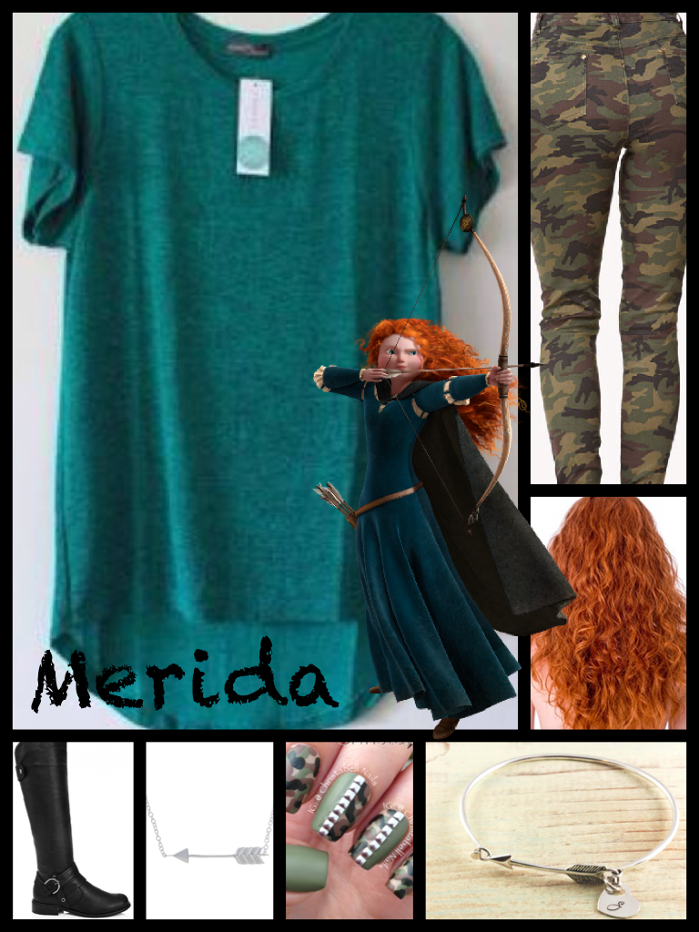 Merida outfit☘