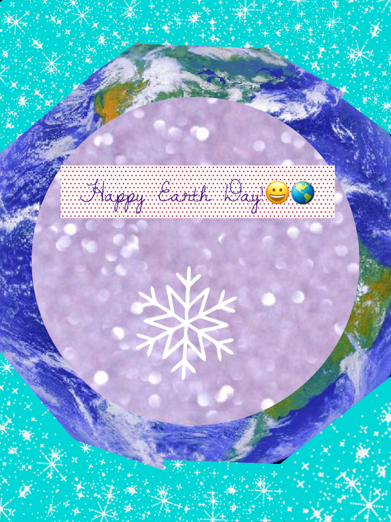 Happy Earth Day!😀🌎