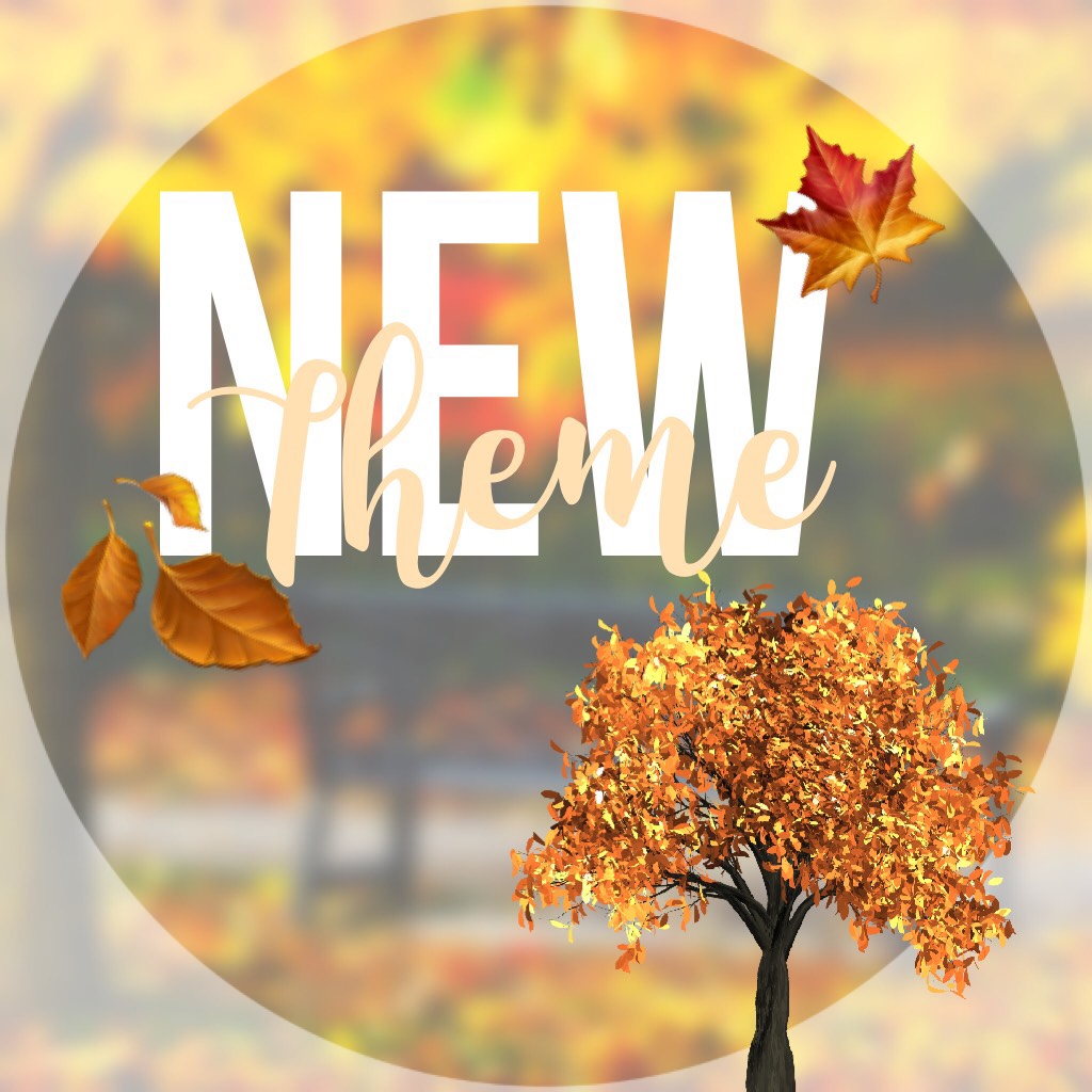 New theme~Fall
