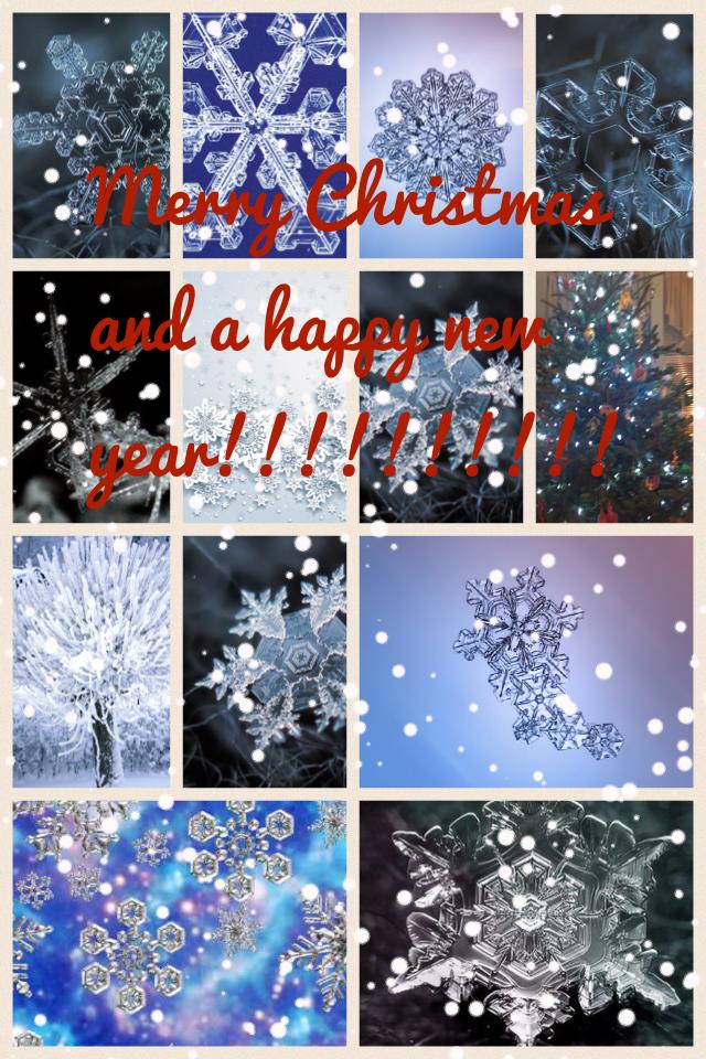 Have a merry Christmas and a happy new year😀