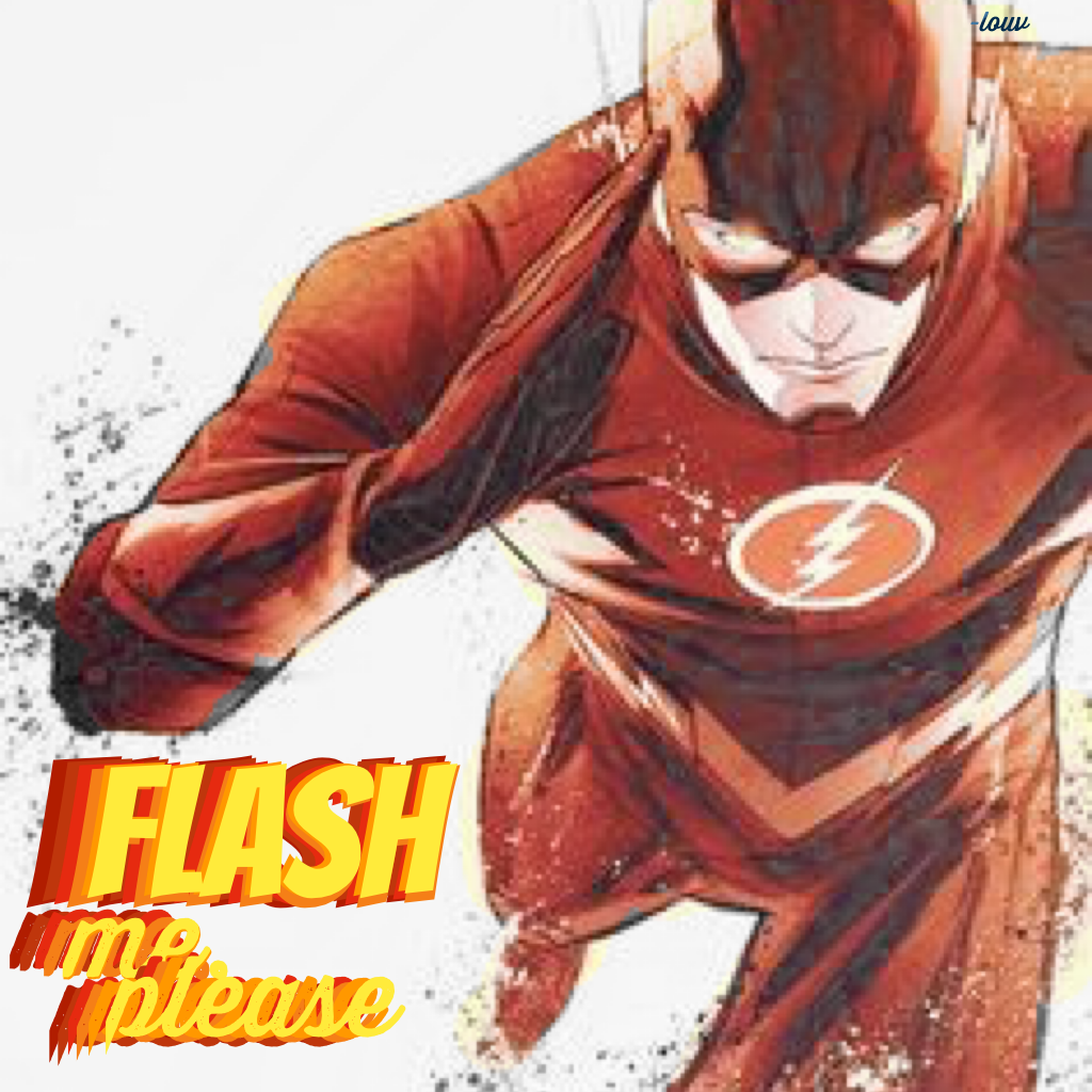 this is a garbage, but i really love barry allen