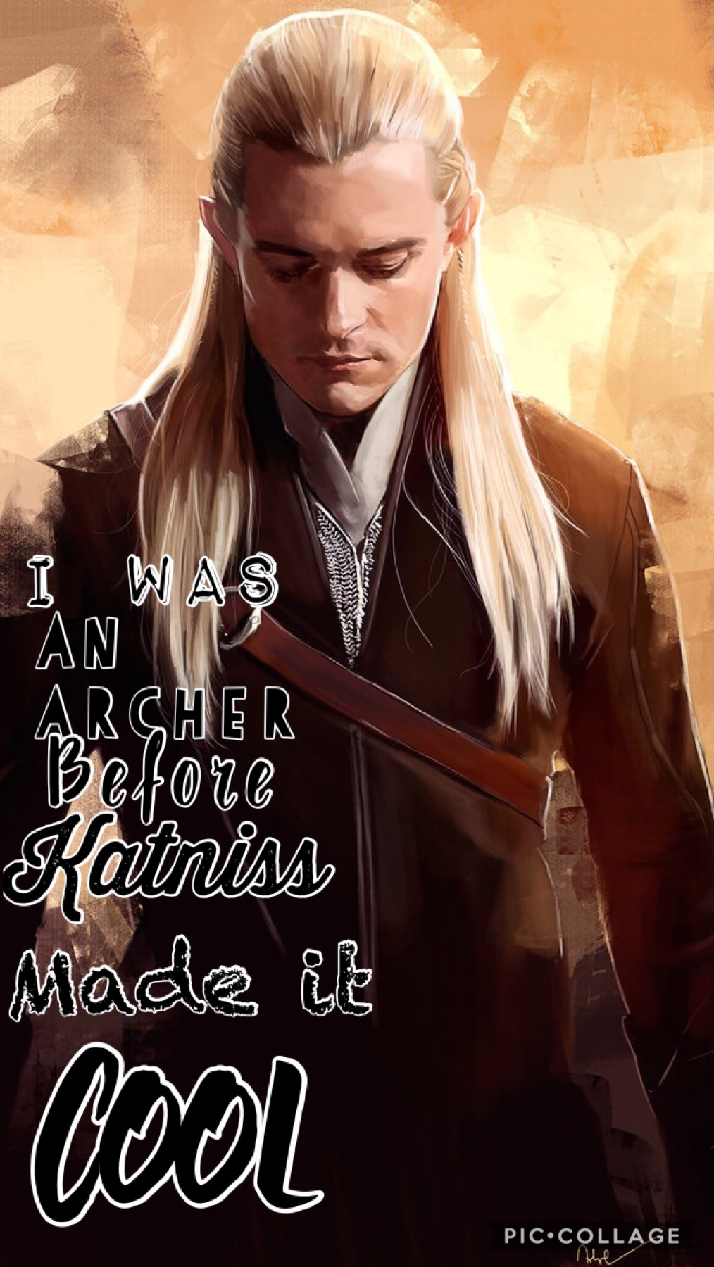 Legolas is my all time fav lord of the rings character 