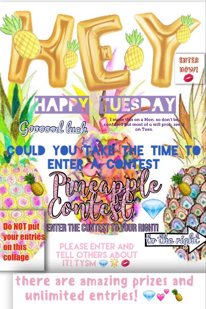 🚨CLICK🚨
please, please tell others about the contest-> my goal is to give you a break from school stress/ whatever may be going on in ur life... Please just take this time to relax🌴🍍🌟&have fun!!💋💕🍍😂👌🏻💎🌺🍍