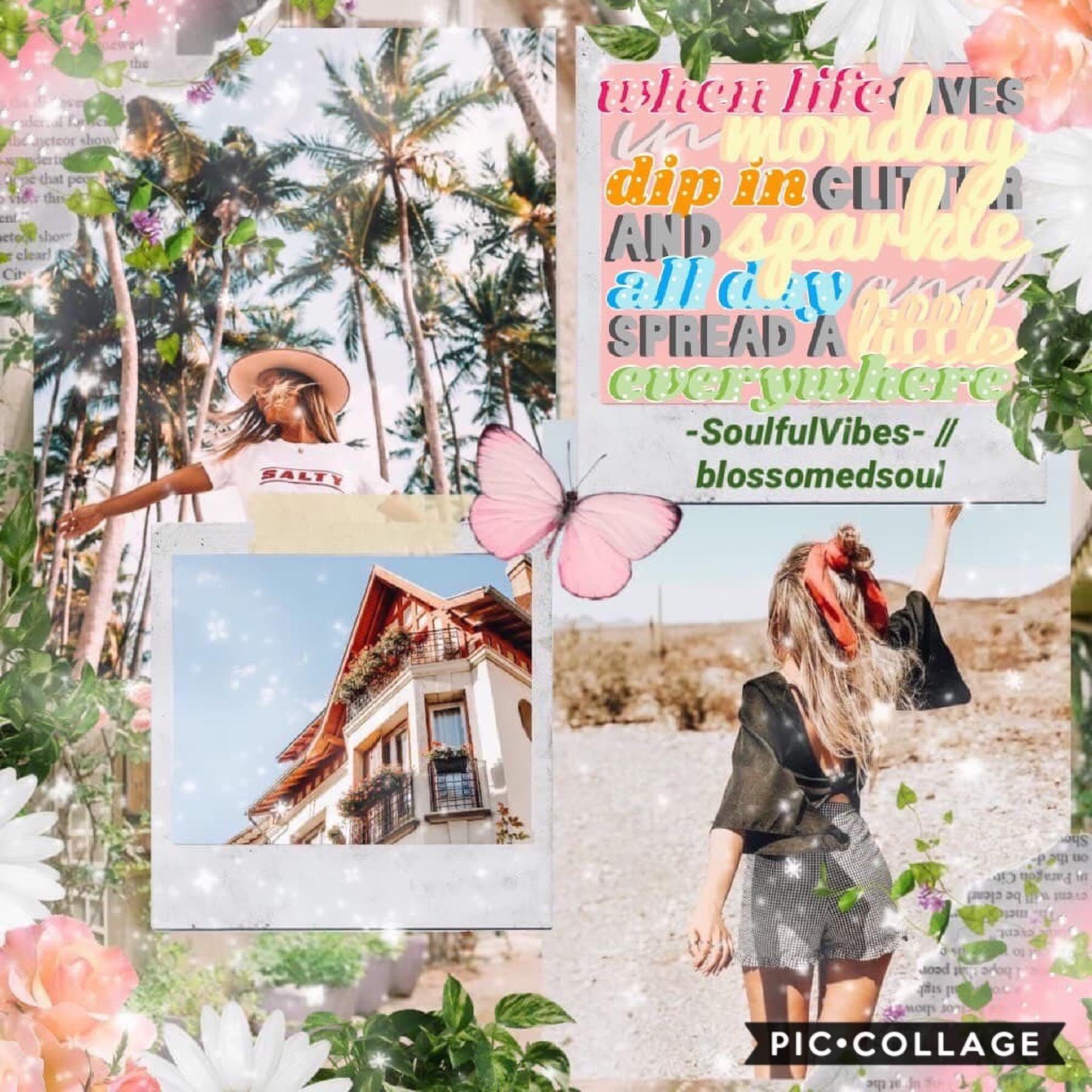 [ t a p ] 

collab with the amazing @-SoulfulVibes-! she did the gorgeous text and i did the bg 🧡✨ my summer break starts in three days! i’m so excited :) qotd: are you going anywhere for the summer? aotd: europe! 🤩💓