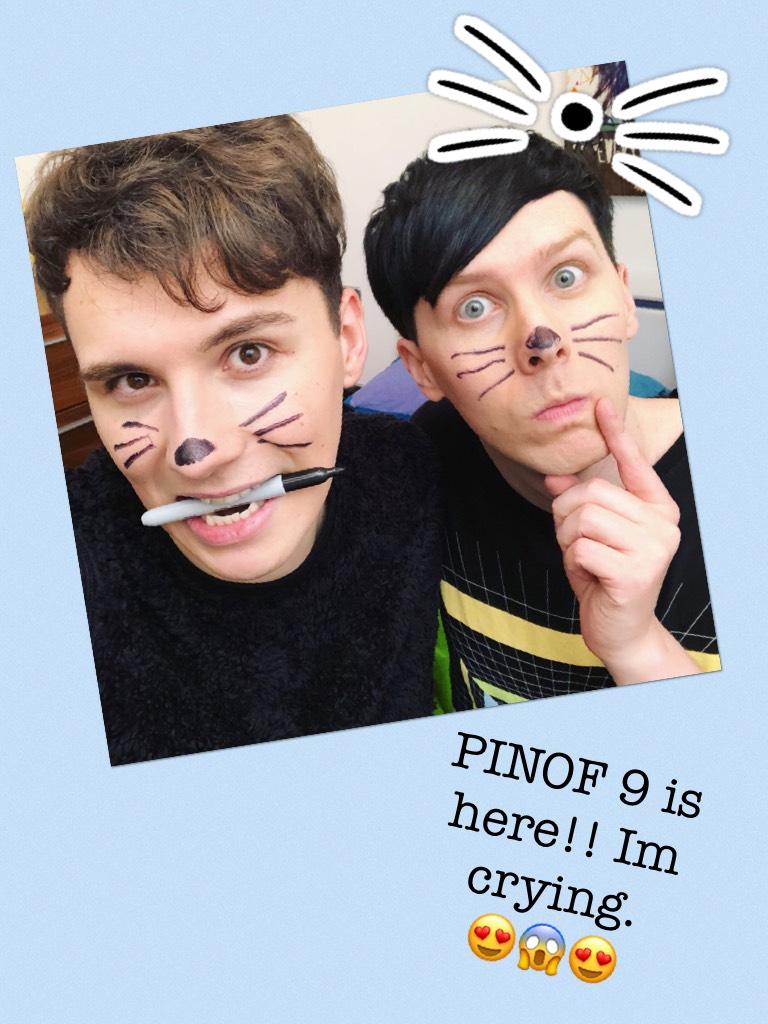 PINOF 9 is here!! Im crying. 😍😱😍 I love them so so so so much! 