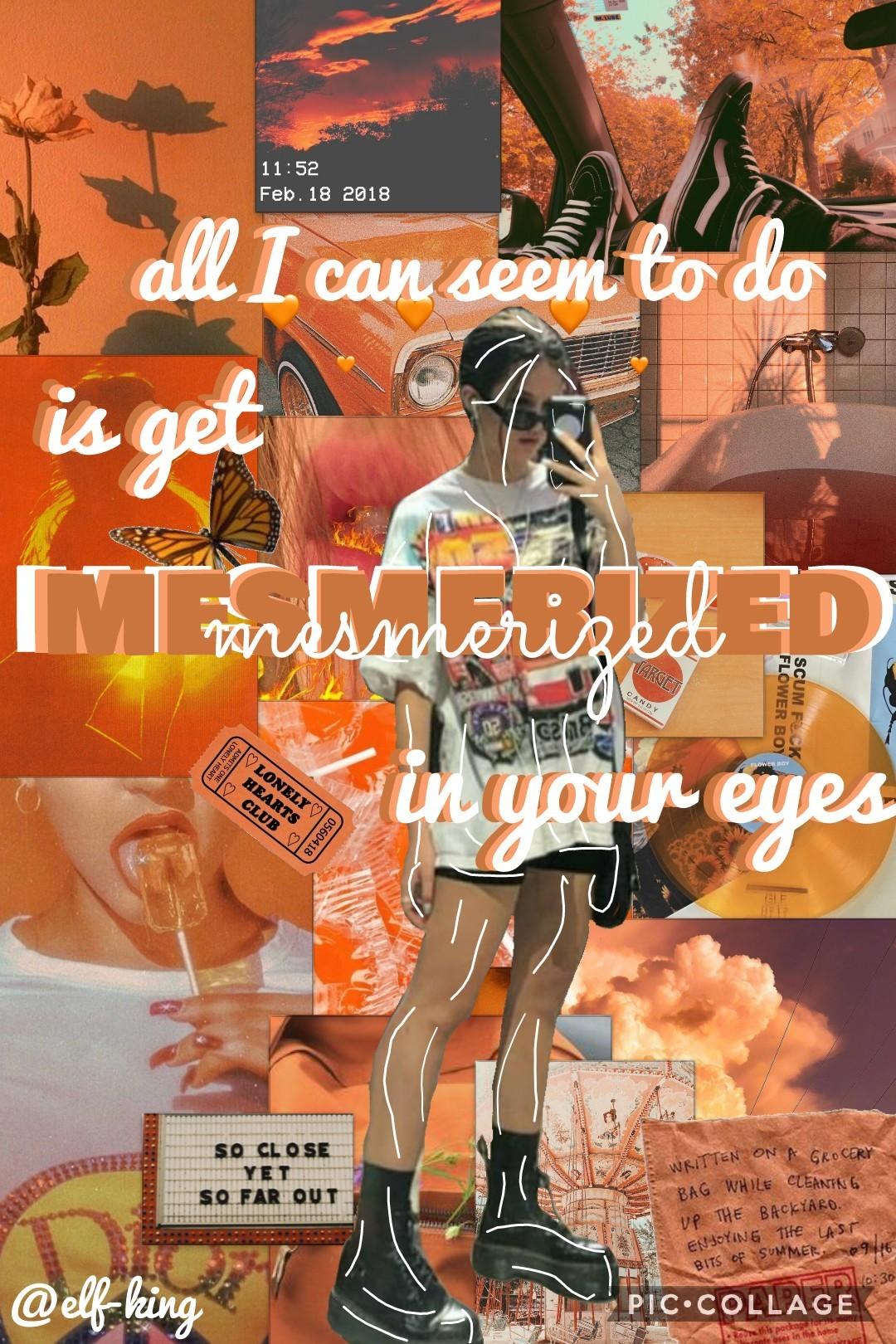 i have made so many collages recently that i don't even know what this is or what i made it for but... boom orange... ness 😂
i actually don't think I've ever done orange so this was a fun experiment